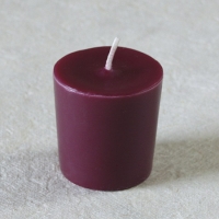 15-hour unscented votive  (choose from 12 colors)