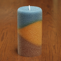 3x6" pillar, Copper Canyon