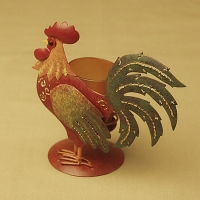 Rooster Votive Holder