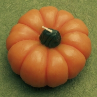 Large Pumpkin Floating Candle