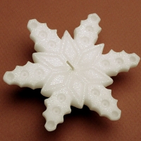 Large Snowflake Floating Candle