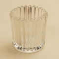 Paneled Glass Votive Holder