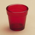 Red Glass Votive Holder