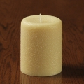 3x4" unscented pillar (choose from 12 colors)