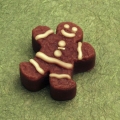 Gingerbread Man Floating Candle
